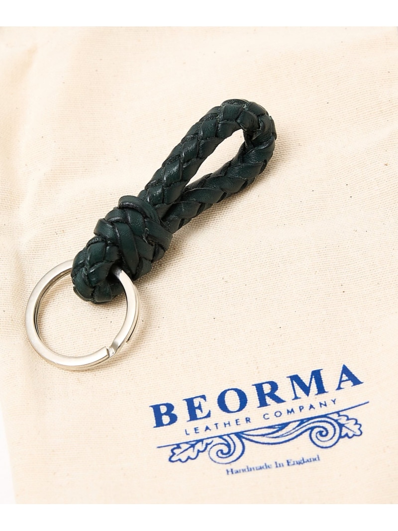 ABAHOUSE LASTWORD 【BEORMA/ベオーマ】プレイテッドキーフォブ/キーホルダーP0185 アバハウス ファッション雑貨 チャーム・キーチェーン ベージュ グリーン ブラック ブラウン【送料無料】｜ Fashion Men 10,296円