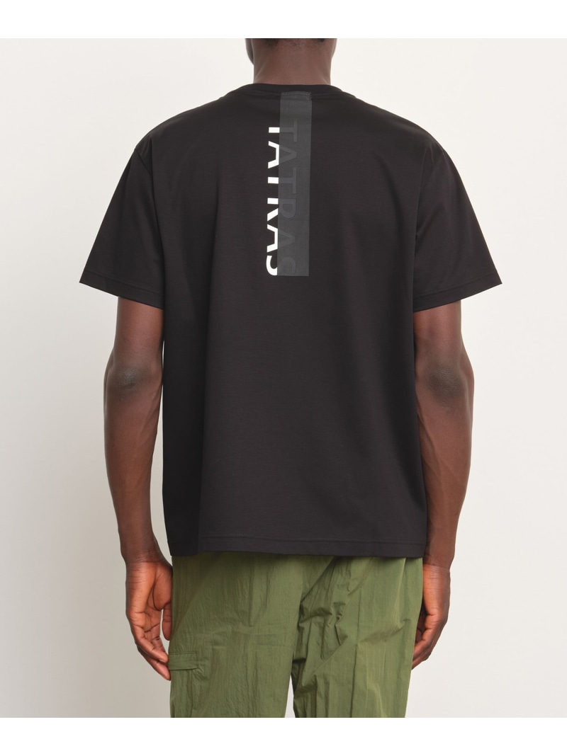 TATRAS 【TATRAS 直営店】ORESTE オレステ / Tシャツ タトラスコンセプトストア トップス カットソー・Tシャツ ブラック イエロー ネイビー ホワイト グレー【先行予約】*【送料無料】