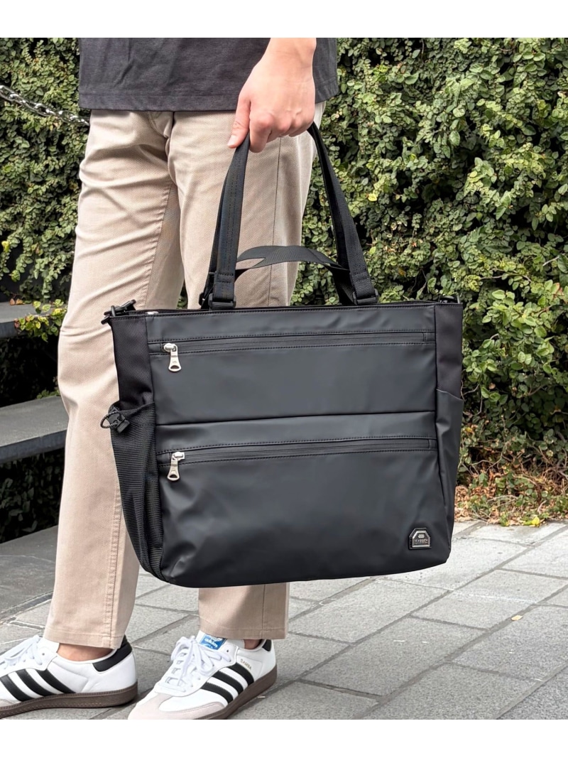 NOLLEY\u0027S LIGHT 【MADDEN EQUIPMENT】 2WAY TOTE BAG ノーリーズ 御徒面子 トートバッグ 黒いこと【貨物輸送無料】