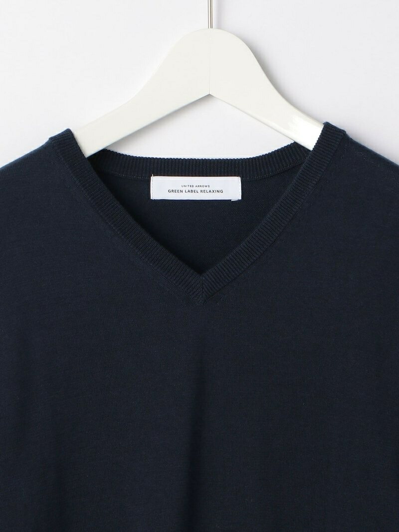 United Arrows デオウォッシャブル Relaxing ニット 機能性 Csd Vネック 手洗い可 Green 消臭 Label