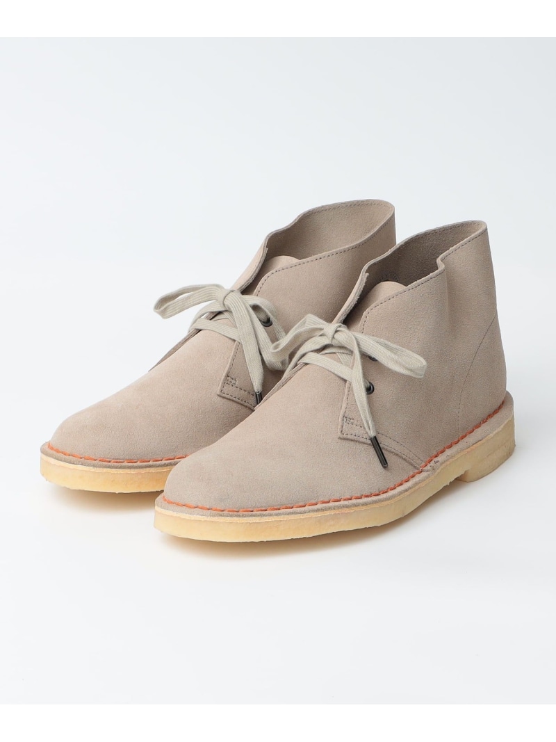 SHIPS MEN CLARKS: DESERT BOOT シップス シューズ・靴 ブーツ ベージュ ブラウン ブラック【送料無料】