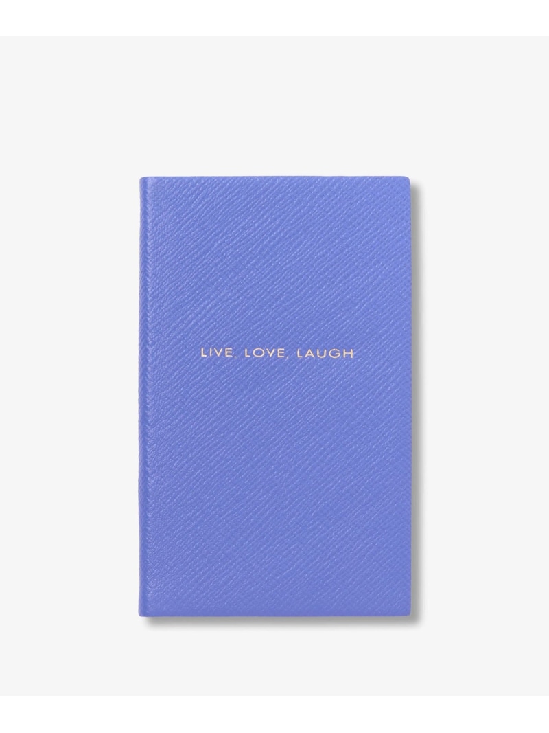 SMYTHSON Live Love Laugh Panama Notebook in Pastegrain スマイソン 文房具 手帳・メモ帳【送料無料】