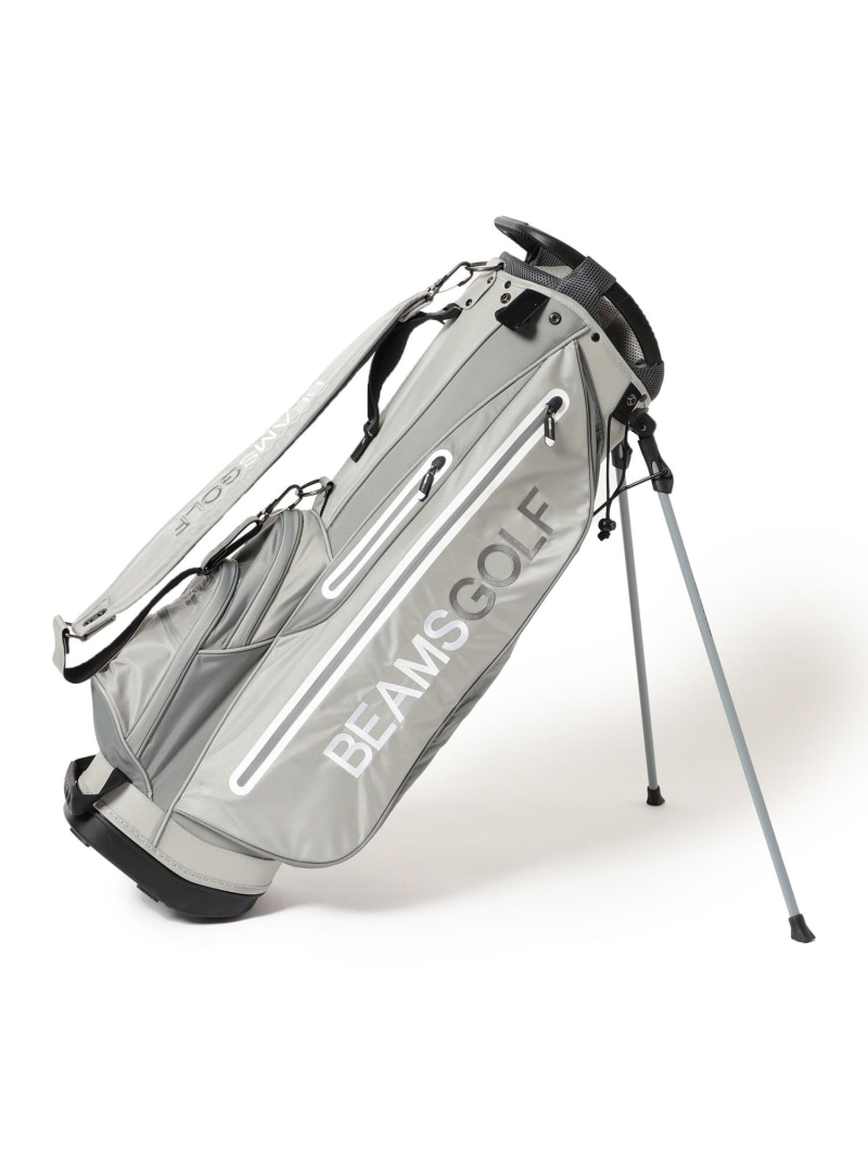 BEAMS GOLF BEAMS GOLF スタンド キャディバッグ 3 ビームス ゴルフ スポーツ 水着 スポーツグッズ ベージュ ネイビー ブラック