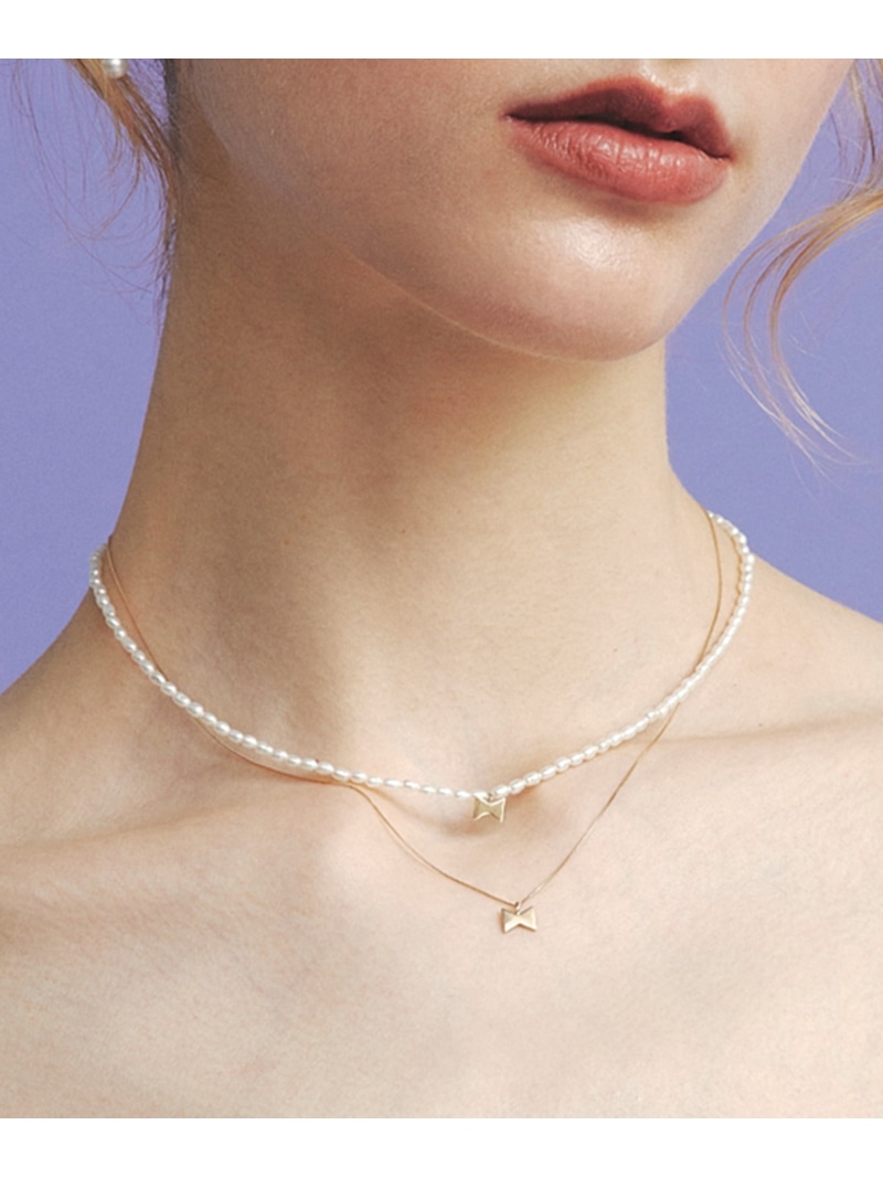 les bon bon les bon bon/tie pearl choker タイパールチョーカー BOB561 セットアップ七つ 付属物・ウオッチ チョー鉄道車両 ゴールド【貨物輸送無料】