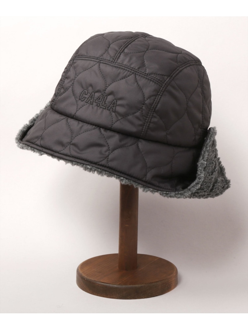 CA4LA HK FLAP JET HAT RV カシラ 帽子 ハット ブラック ホワイト パープル【送料無料】