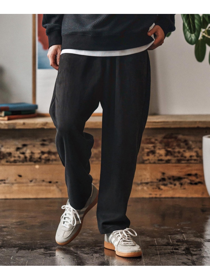 CAMBIO mp13958- Fake Suede Balloon Pants 軽気球ズボン下 カンビオ ズボン下 余分の物のズボン下 黒いこと ベージュ 薄墨色【貨物輸送無料】