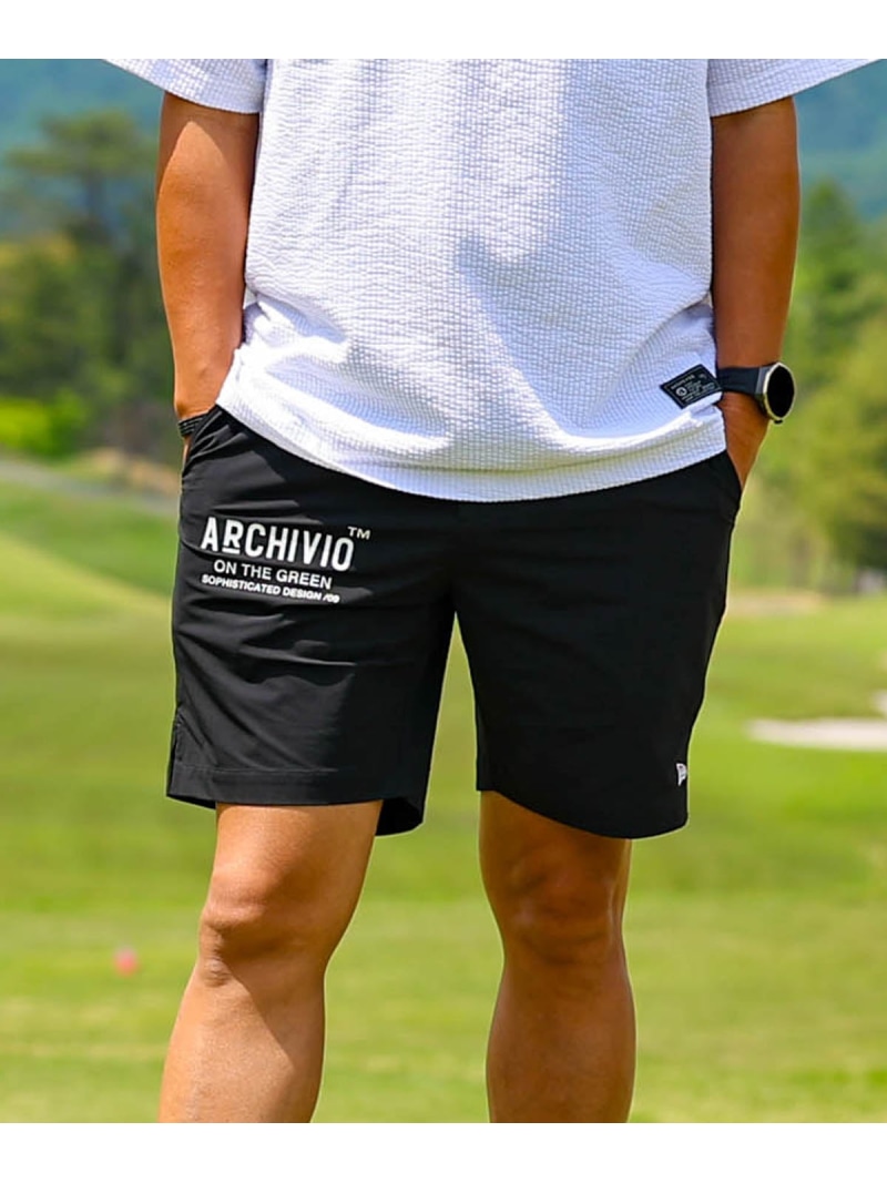 ARCHIVIO 【アルチビオ公式】【メンズ】撥水ショートパンツ (ニューエラコラボ) アルチビオ パンツ その他のパンツ ブラック【送料無料】| Fashion Men