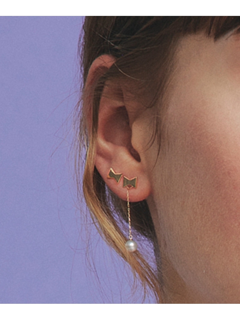 les bon bon les bon bon/tie pierce タイピアス BOB567 セットアップセブン アクセサリー・腕時計 ピアス ゴールド【送料無料】