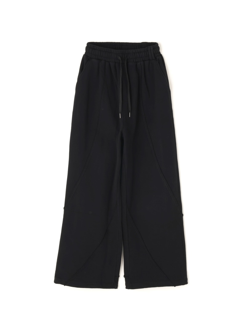LHP NOT4NERD/ノットフォーナード/CUT OFF INCISION SWEAT PANTS エルエイチピー パンツ その他のパンツ ブラック グレー【送料無料】