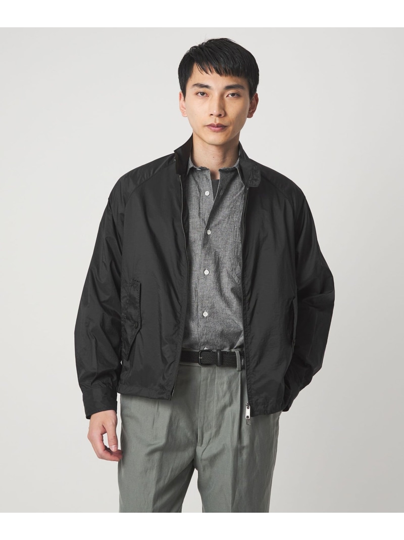 【SALE／10%OFF】UNITED ARROWS green label relaxing ＜BARACUTA＞G4 ボックス リップストップ ジャケット ブルゾン ユナイテッドアローズ グリーンレーベルリラクシング ジャケット・アウター その他のジャケット・アウター ブラック グレー【RBA_E】【送料無料】