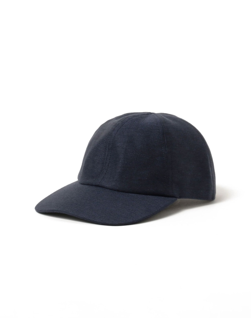 【SALE／20%OFF】BEAMS F 【別注】Crambes / GANG リネンコットン ベースボールキャップ ビームス メン 帽子 ハット ネイビー【RBA_E】【送料無料】 15,840円