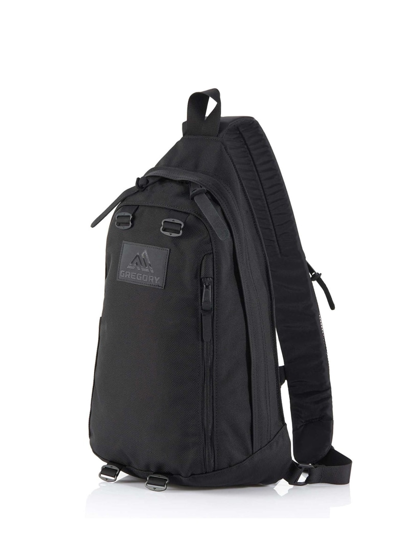GREGORY 【公式】GREGORY スピンスリング 10L ボディバッグ ウエストポーチ グレゴリー バッグ ボディバッグ・ウエストポーチ ブラック【送料無料】｜ Fashion Men