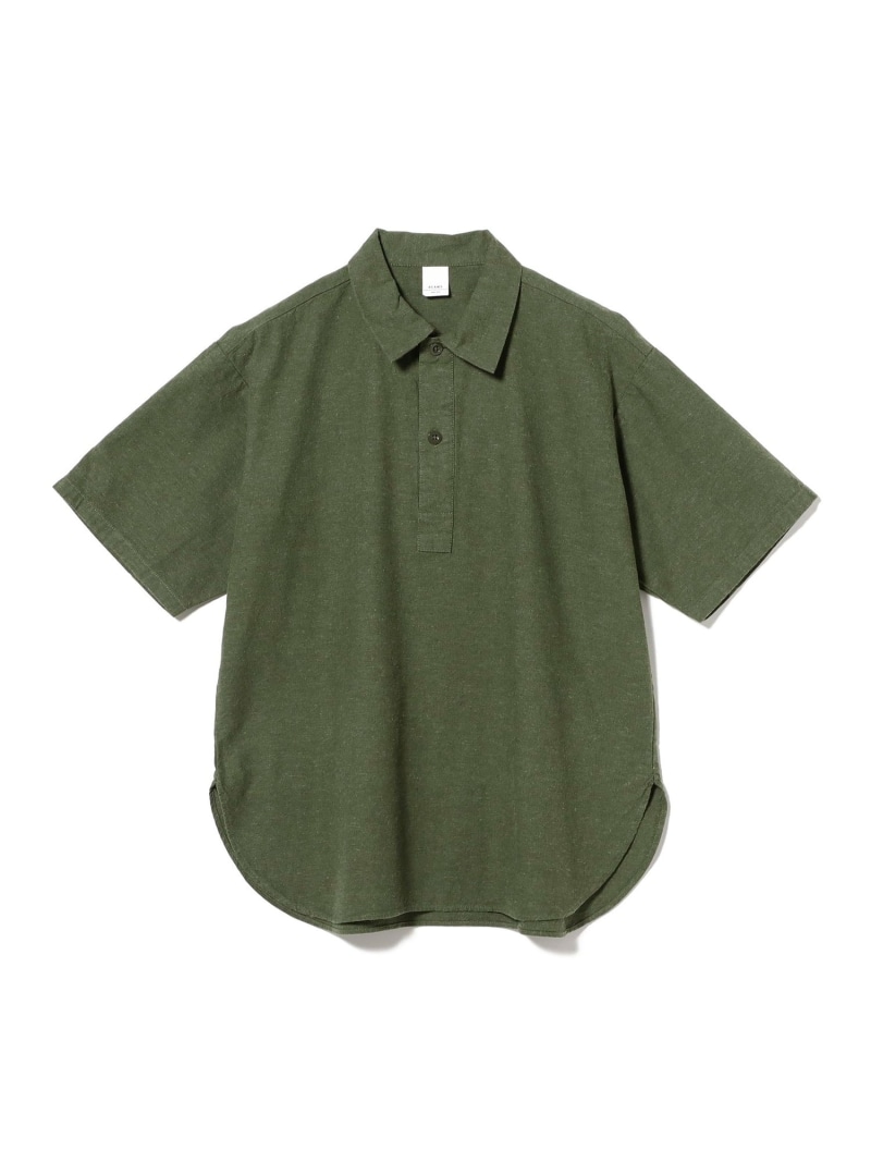 BEAMS ミリタリー ティーシャツ プルオーバー 【広広とした填まる】 ビームス メン トップス プルオーバー・トップ 白いこと 緑であること 米国海軍【貨物輸送無料】