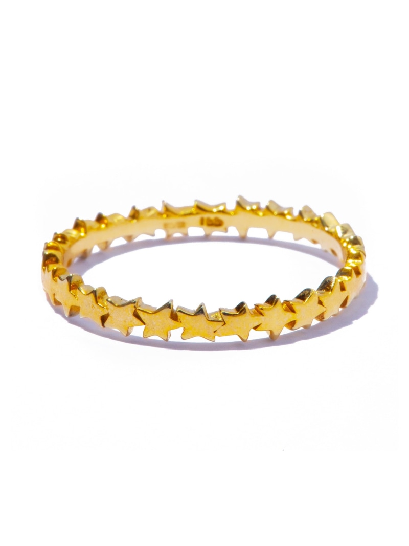 les bon bon les bon bon/etoile eternity ring BOB568 / BOB593 セットアップ七つ 佩び物・ウォッチ 輪っか・指環 ゴールド 黒いこと【貨物輸送無料】