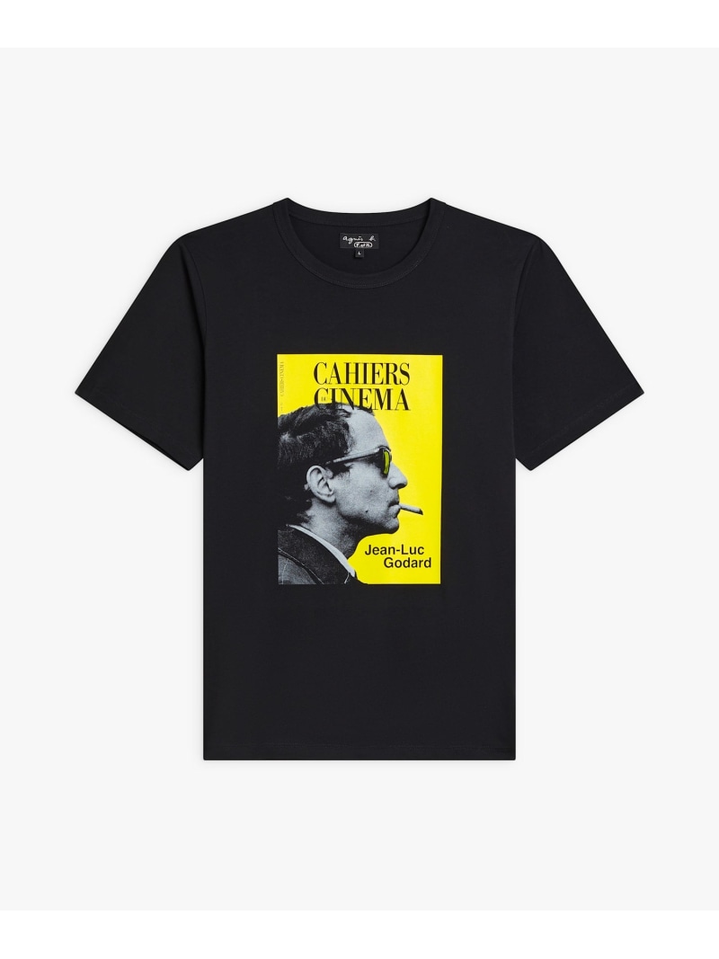 agnes b. FEMME フォトプリント コットン 半袖 Tシャツ \