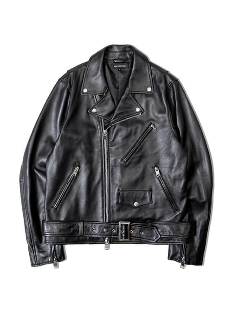楽天市場】ROLLING STONES X JACKROSE ラムレザーWライダース