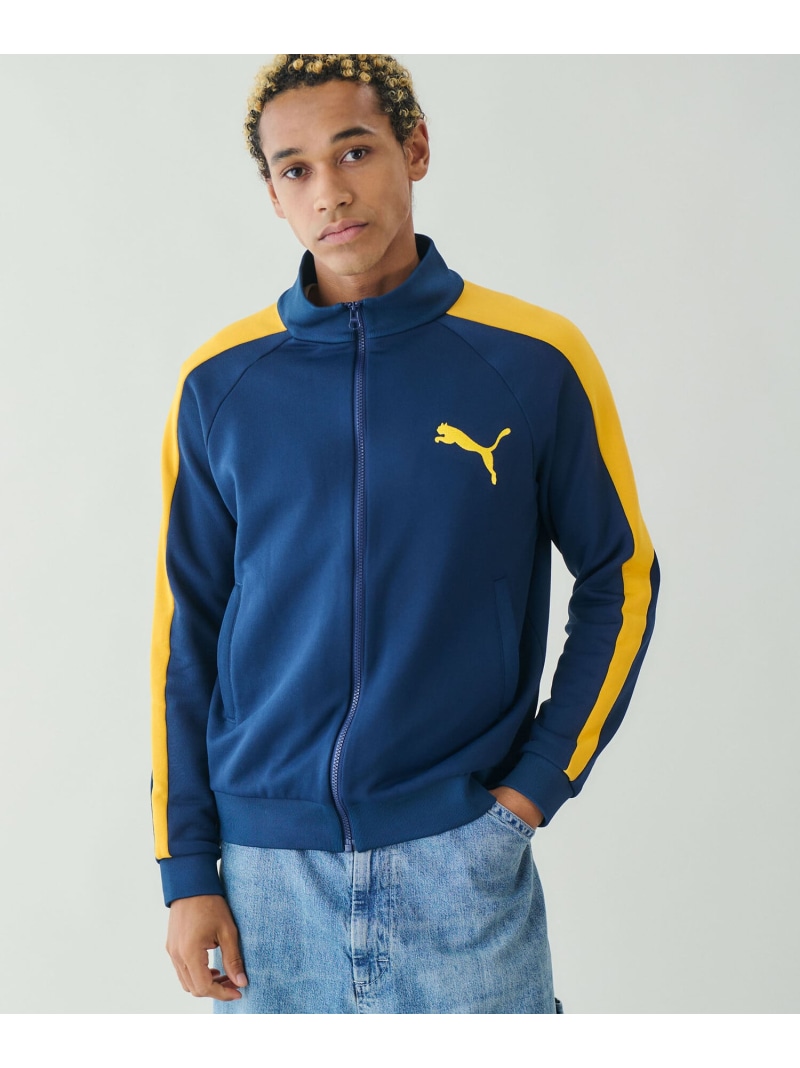 PUMA トラックジャケット　L 80s PUMA プーマ トラックジャケット ジャージ ブラック レッド