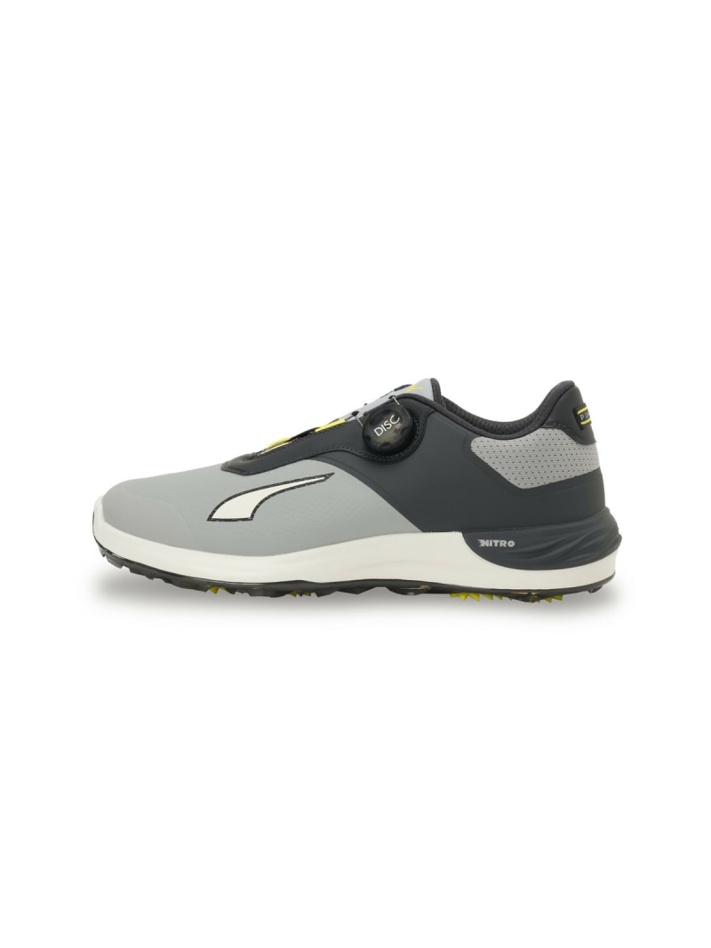 【SALE／30%OFF】PUMA メンズ ゴルフ パワーアセンド ニトロ ディスク スパイクレス シューズ プーマ シューズ・靴 スニーカー グレー【RBA_E】【送料無料】