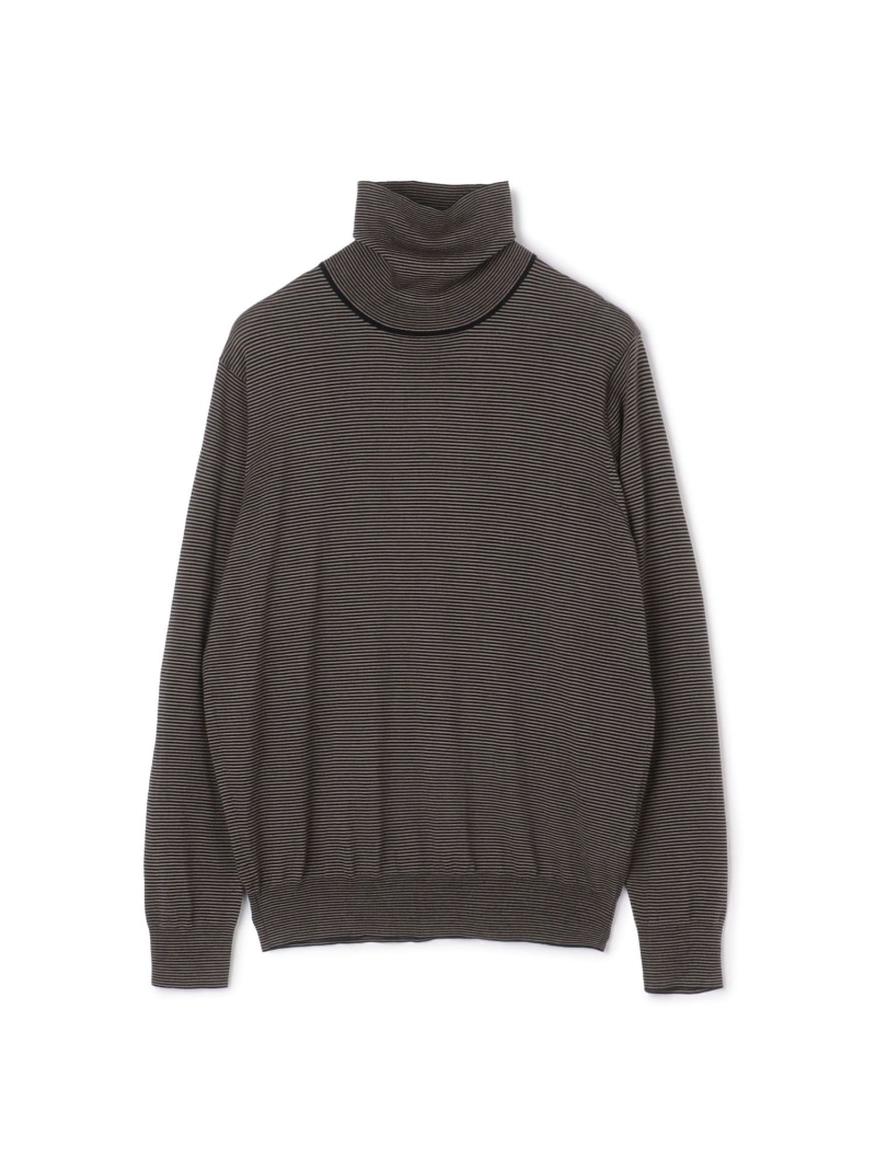 TOMORROWLAND MEN TOMORROWLAND tricot スーパーファインメリノウール タートルネック S-WOOL トゥモローランド トップス ニット グレー ホワイト ネイビー ブラック【送料無料】| Fashion Men