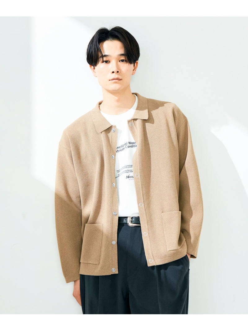 【SALE／20%OFF】GLOSTER 【品好意をもって羽織れる】COACH KNIT鉄道車両デ フレディ アンド 奇怪千万はやりっ子 トップス ジレー 米国海軍 黒いこと ベージュ【RBA_E】【貨物輸送無料】