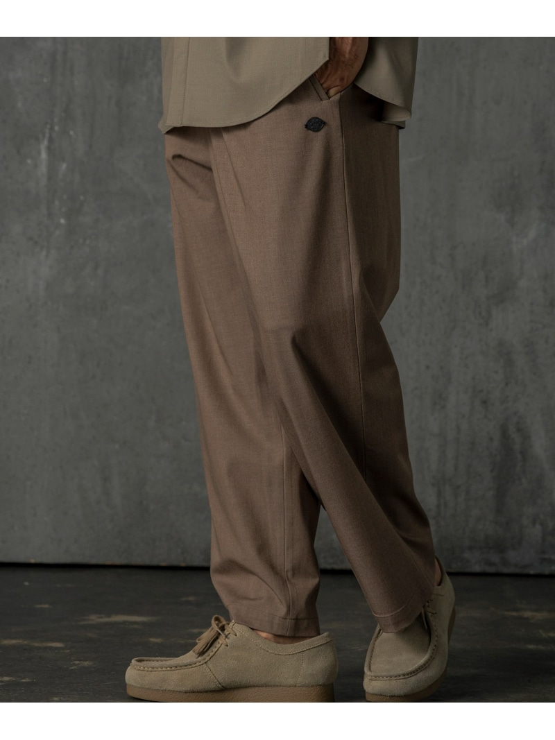 【SALE／30%OFF】C DIEM C DIEM タックワイドパンツ シフォン ズボン下 余分の物のズボン下 黒いこと【RBA_E】【貨物輸送無料】