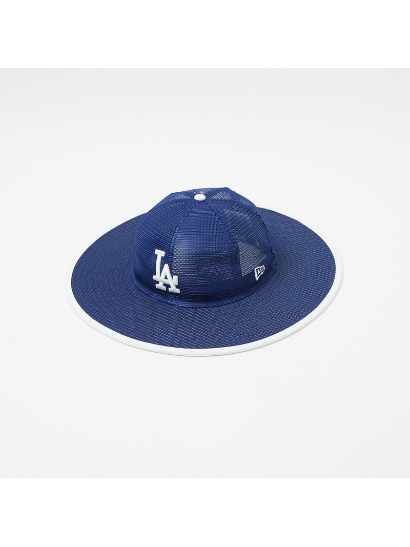 ABAHOUSE LASTWORD 【NEW ERA / ニューエラ】フィッテド ロングブリムハット メッシュ Fi アバハウス 帽子 ハット ブルー ネイビー【送料無料】