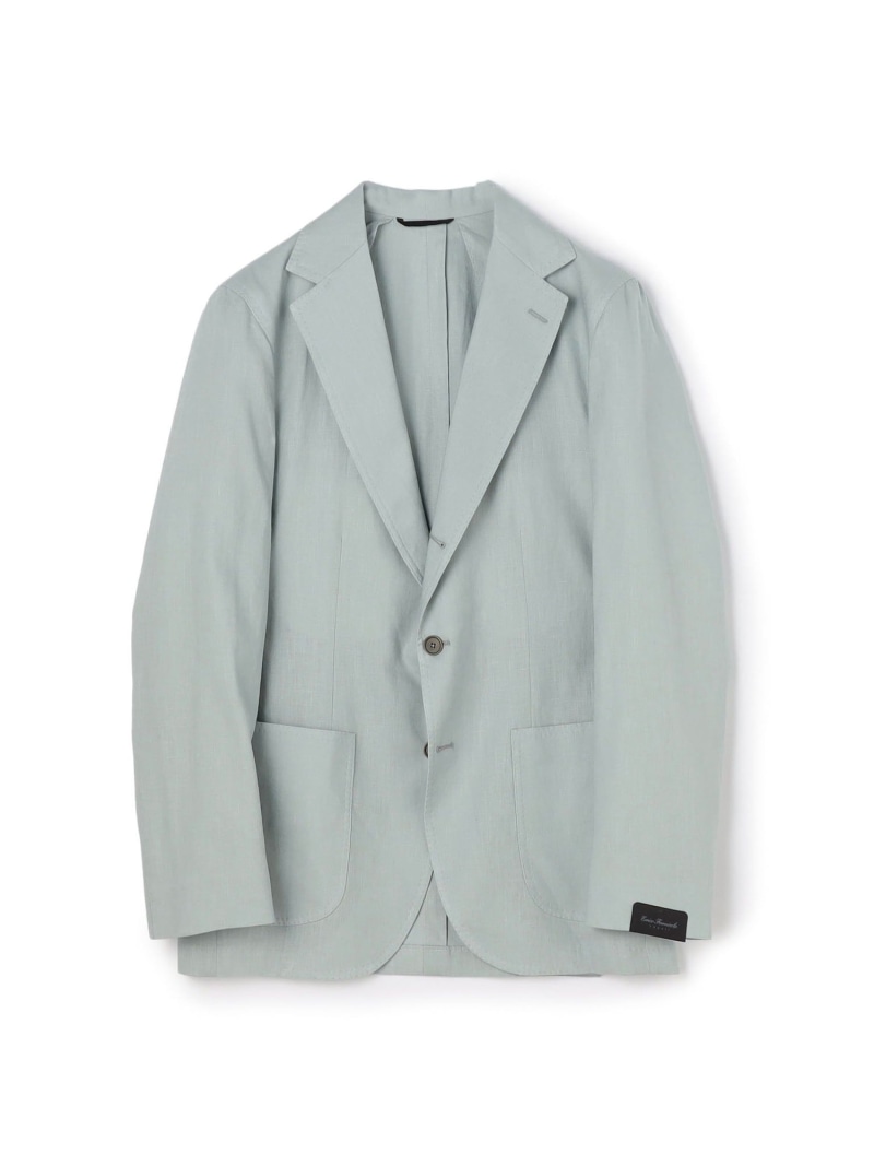【SALE／30%OFF】TOMORROWLAND BUYING WEAR ERRICO FORMICOLA リネン シングルブレステッド3Bジャケット トゥモローランド ジャケット・アウター テーラードジャケット・ブレザー ベージュ ピンク ブラック ネイビー グリーン【RBA_E】【送料無料】｜ Fashion Men