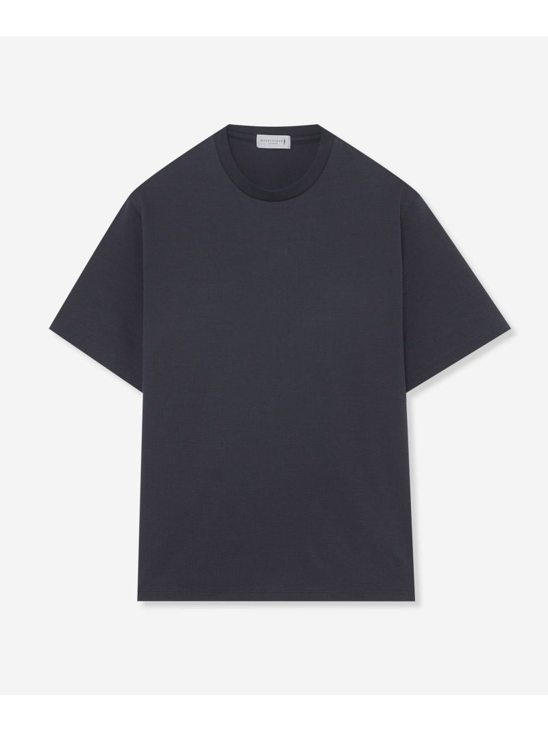 MACKINTOSH LONDON シアサッカーティーシャツ マッキントッシュ 英国の首都 トップス カットソー・ティーシャツ 白いこと 米国海軍 ベージュ【貨物輸送無料】