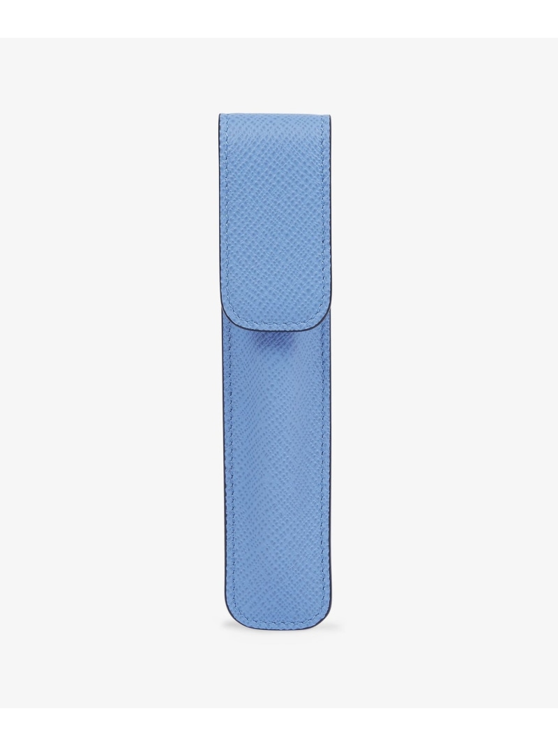SMYTHSON Panama Pen Sleeve スマイソン 文房具 その他の文房具 ブルー【送料無料】