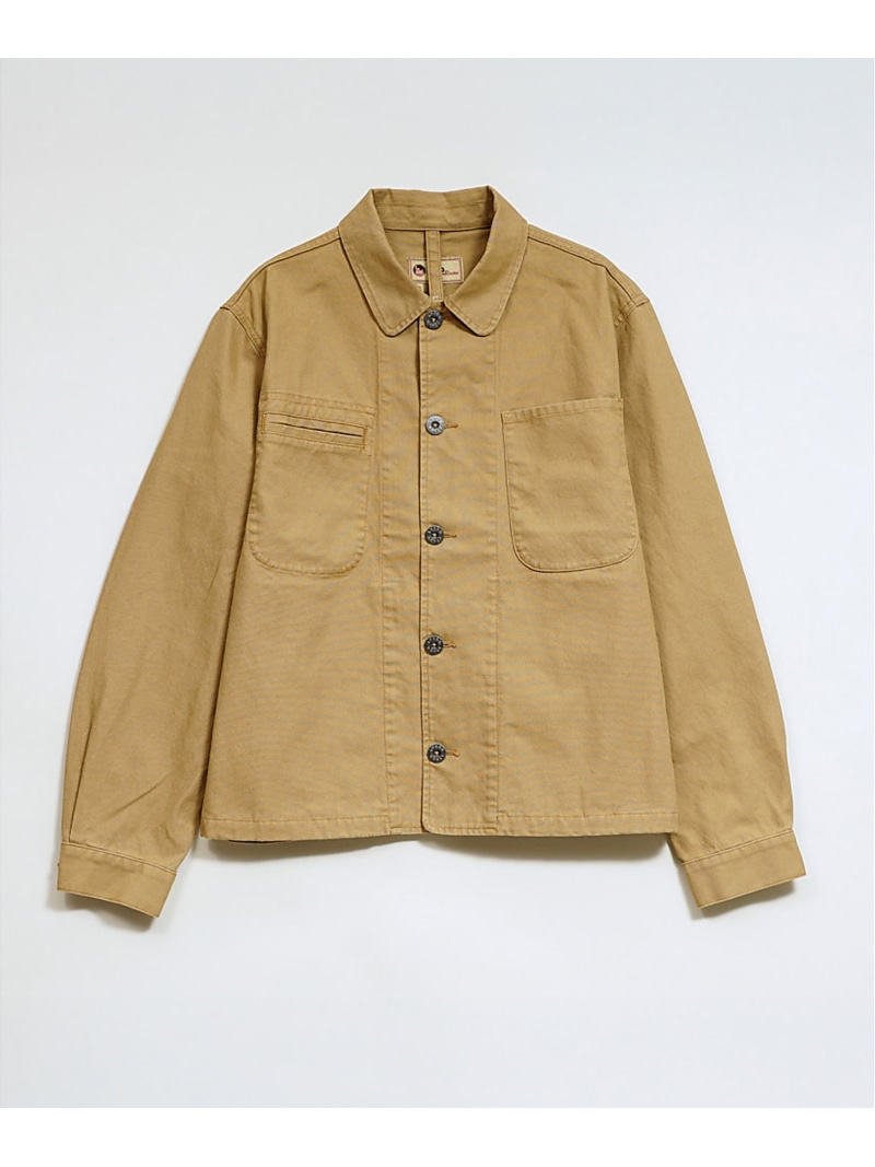 Nigel Cabourn 【公式】ナイジェル・ケーボン / UNISEX / ショートアングルドジャケット ナイジェル・ケーボン ジャケット・アウター ブルゾン・ジャンパー ネイビー ブラウン【送料無料】