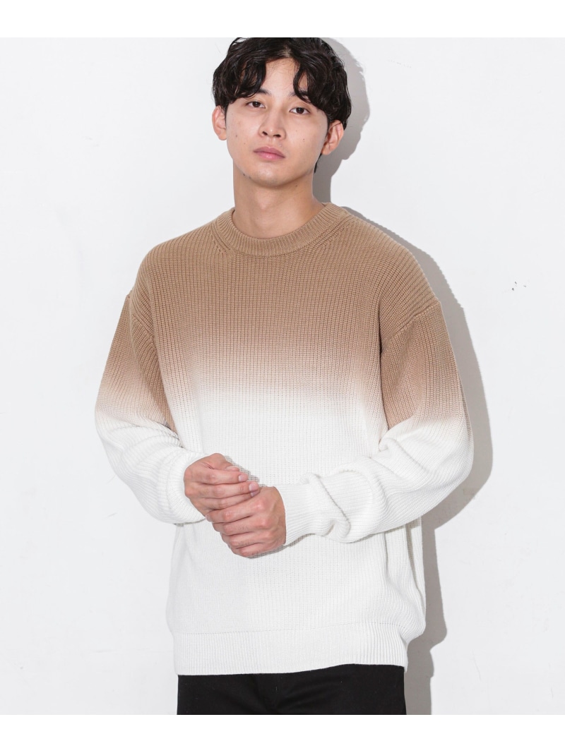 【美品】ナンバーナインデニム ナノユニバース 長袖セーター ボーダー ブラックM 美品】ナンバーナインデニム ナノユニバース 長袖セーター