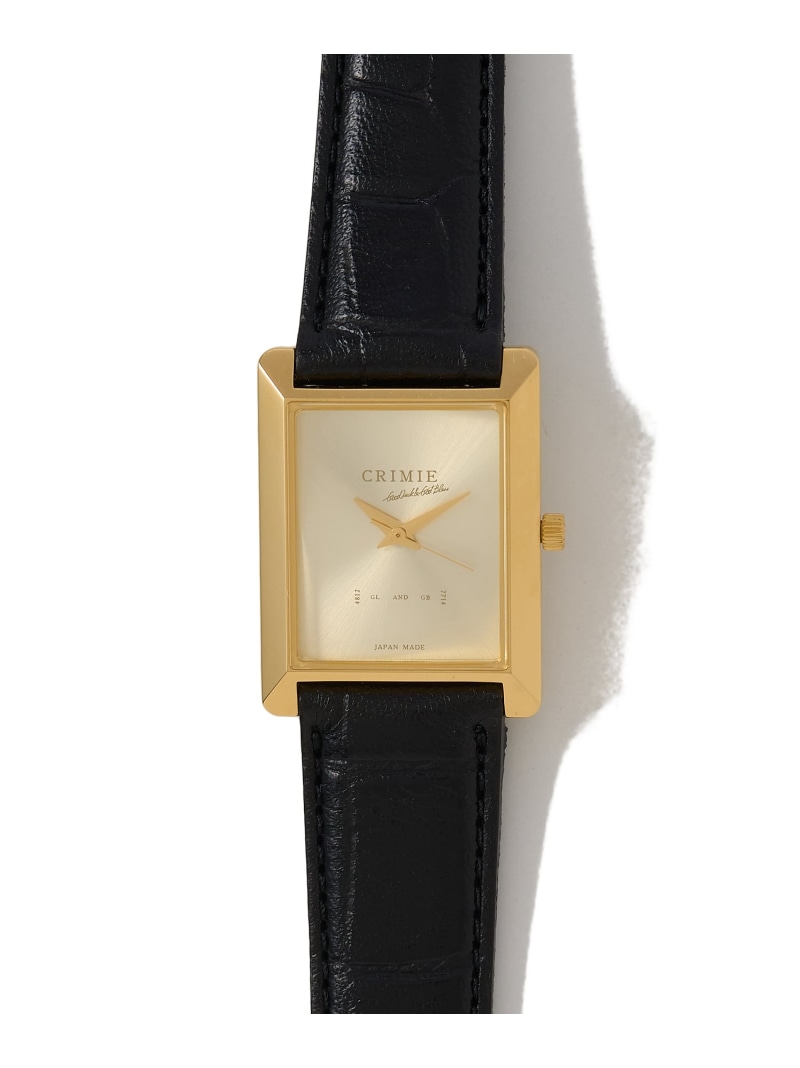 THE CRIMIE RAYS WATCH GOLD 庭園 付属品・ウオッチ ウオッチ【貨物輸送無料】