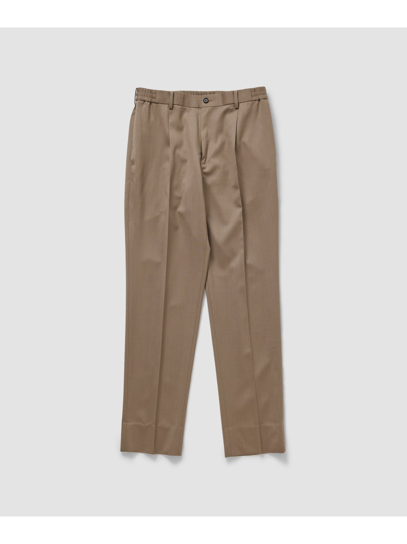 ESTNATION ESTNATION / ウールラチネ セットアップイージースラックス エストネーション パンツ スラックス・ドレスパンツ【送料無料】
