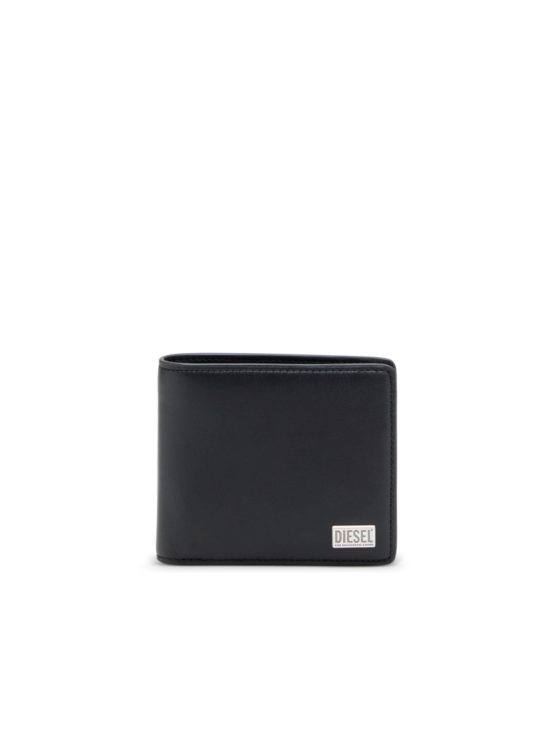 DIESEL メンズ 二つ折りウォレット BISCOTTO BISCOTTO BI FOLD COIN S 3D ディーゼル 紙入れ・合切袋・入れもの 紙入れ 黒いこと【貨物輸送無料】