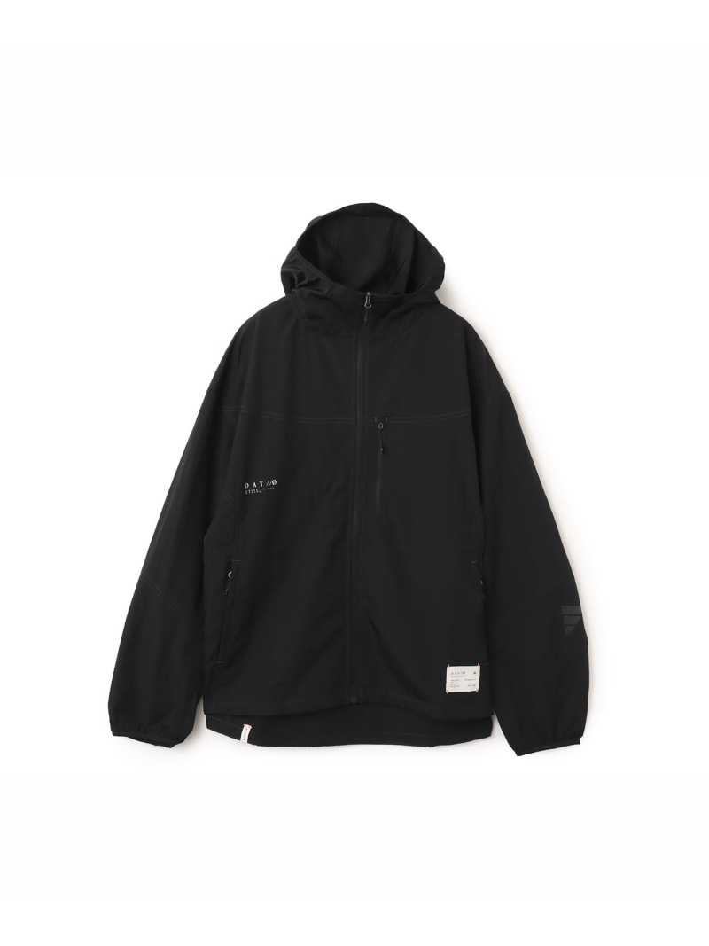adidas adidas DAY//\u0026#216; WOVEN JACKET M 黒いこと アトモス ジャケット・アウター 余分の物のジャケット・アウター 黒いこと【貨物輸送無料】