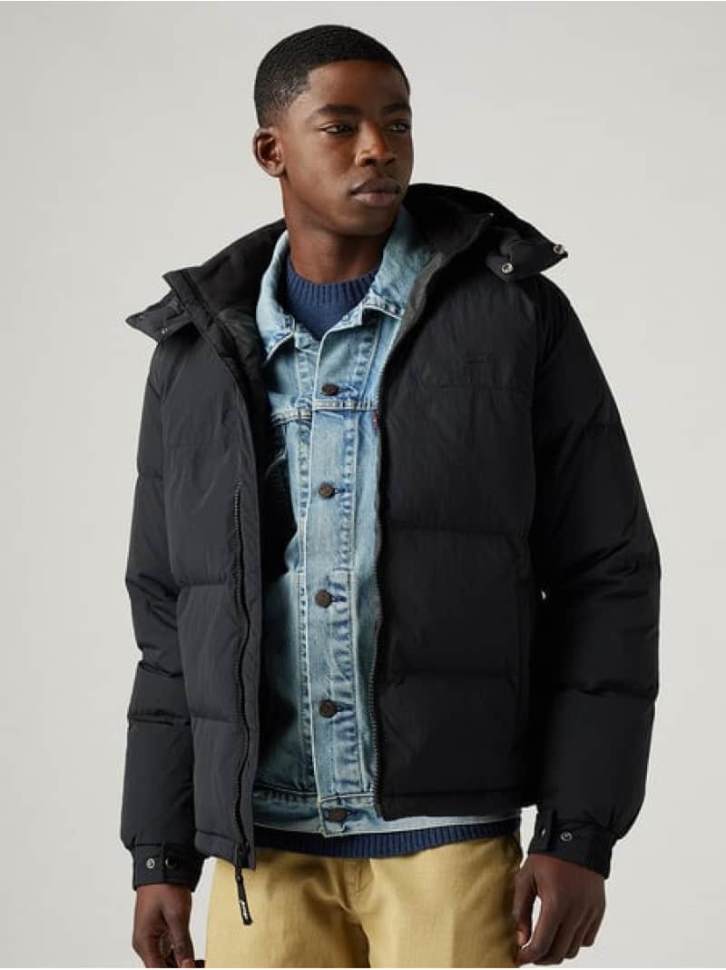 【SALE/50%OFF】Levi's ROCKRIDGE ショートダウンジャケット リーバイス ジャケット・アウター その他のジャケット・アウター ブラック【RBA_E】【送料無料】| Fashion Men