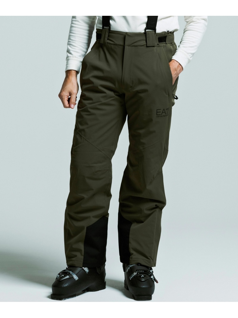 【SALE/30%OFF】EA7 EMPORIO ARMANI EA7 テクニカル スキーパンツ STRATUM7パディング シフォン パンツ その他のパンツ グリーン ブラック【RBA_E】【送料無料】