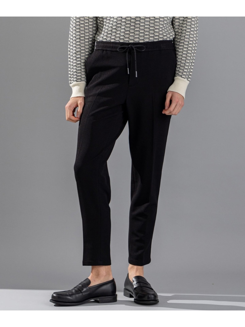 【SALE／30%OFF】JOSEPH HOMME ソフトタックジャージー / PEGG EASY ジョゼフ オム パンツ その他のパンツ ブルー ブラック【RBA_E】【送料無料】