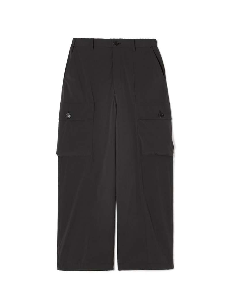 【SALE／30%OFF】N.HOOLYWOOD COMPILE FLAP-POCKET WIDE TROUSERS エヌ．ハリウッド パンツ スラックス・ドレスパンツ グレー ネイビー【RBA_E】【送料無料】｜ Fashion Men