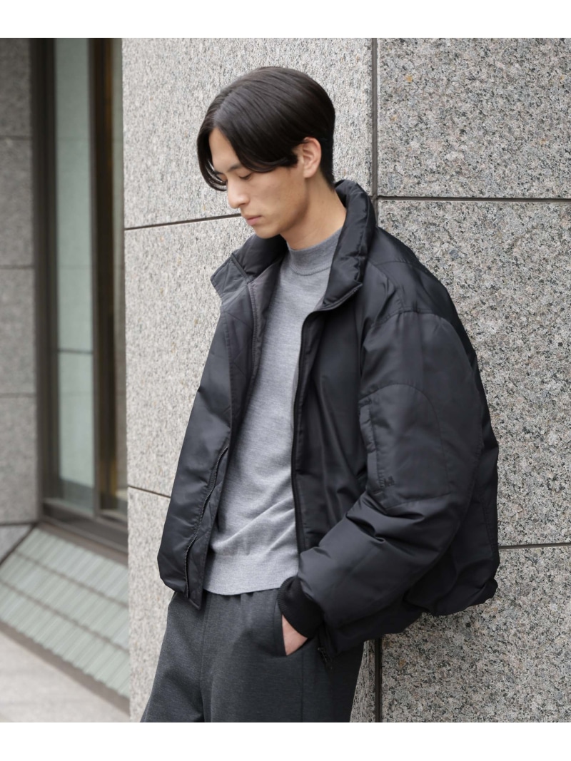 【SALE／40%OFF】NANO universe 「OGAWA PRODUCTS」anewdown(R) 照明ランプ落ち込む 難燃性,撥水 ナノ全ての存在 ジャケット・アウター ダウンジャケット・ダウンベスト カーキ緑であること 黒いこと【RBA_E】【貨物輸送無料】