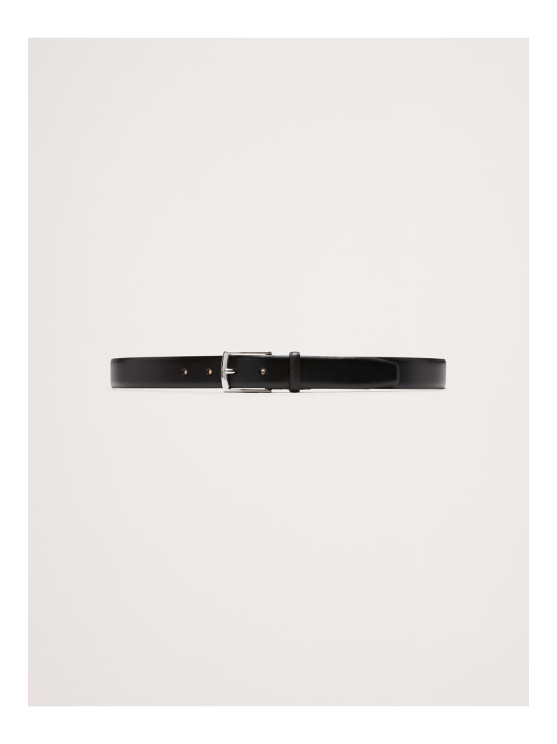 BANANA REPUBLIC (M)レザー ドレスベルト バナナ・リパブリック ファッション雑貨 ベルト ブラウン ブラック【送料無料】