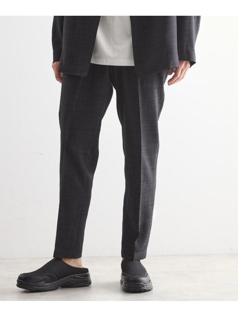 【SALE／20%OFF】tk.TAKEO KIKUCHI 【洗える】テックキャンバスサマーパンツ/セットアップ対応 ティーケータケオキクチ パンツ その他のパンツ ブラック ベージュ【RBA_E】【送料無料】