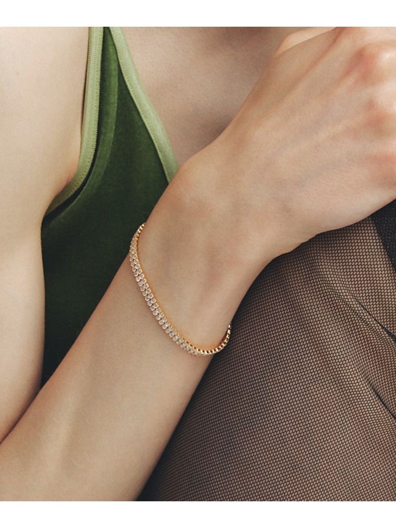 les bon bon les bon bon/princess double bracelet gold BOB603 セットアップセブン アクセサリー・腕時計 ブレスレット・バングル ゴールド【送料無料】｜ Fashion Men