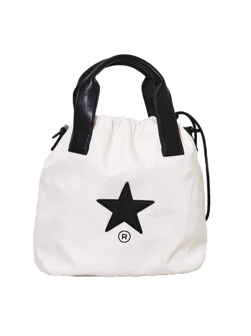 CONVERSE TOKYO SATIN BALLOON SHOULDER BAG コンバーストウキョウ バッグ ショルダーバッグ ホワイト ブラック グレー【送料無料】