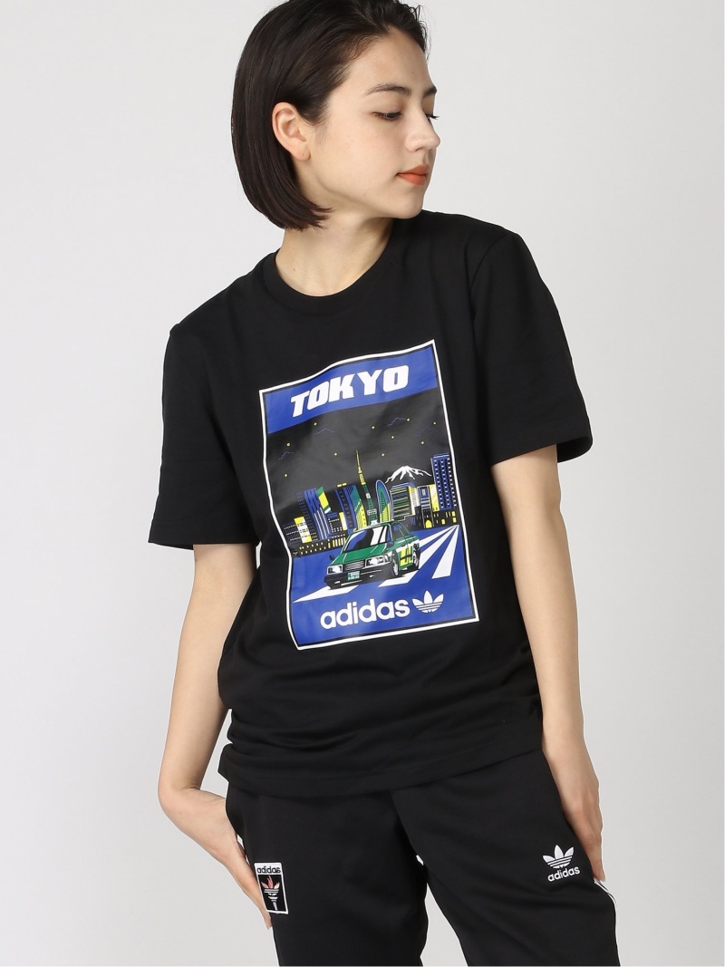 楽天市場 Sale 70 Off Adidas Originals 東京kc Tシャツ Tokyo Kc Tee アディダスオリジナルス アディダス カットソー Tシャツ ブラック Rba E Rakuten Fashion Men