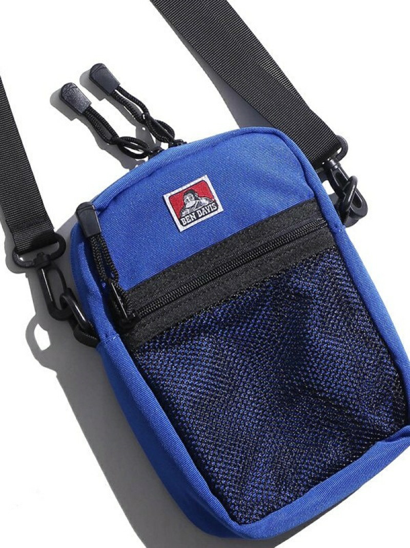 WEGO WEGO/(M)BEN DAVISメッシュポケットショルダー ウィゴー バッグ