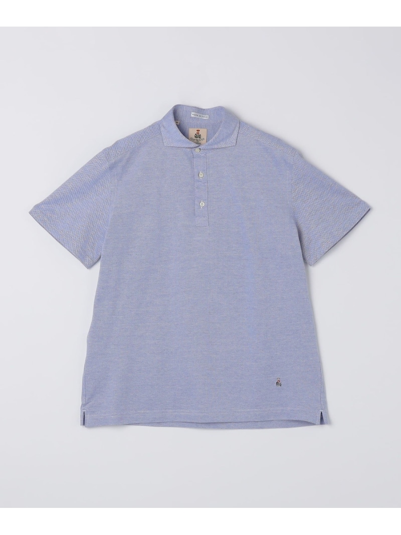 【SALE／20%OFF】SHIPS MEN GUY ROVER: カッタウェイ メランジ ポロシャツ シップス トップス ポロシャツ グレー【RBA_E】【送料無料】