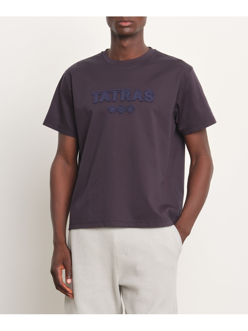 TATRAS 【TATRAS 直営店】ANCEO アンチェオ / Tシャツ タトラスコンセプトストア トップス カットソー・Tシャツ ブラック グレー ネイビー ホワイト【先行予約】*【送料無料】