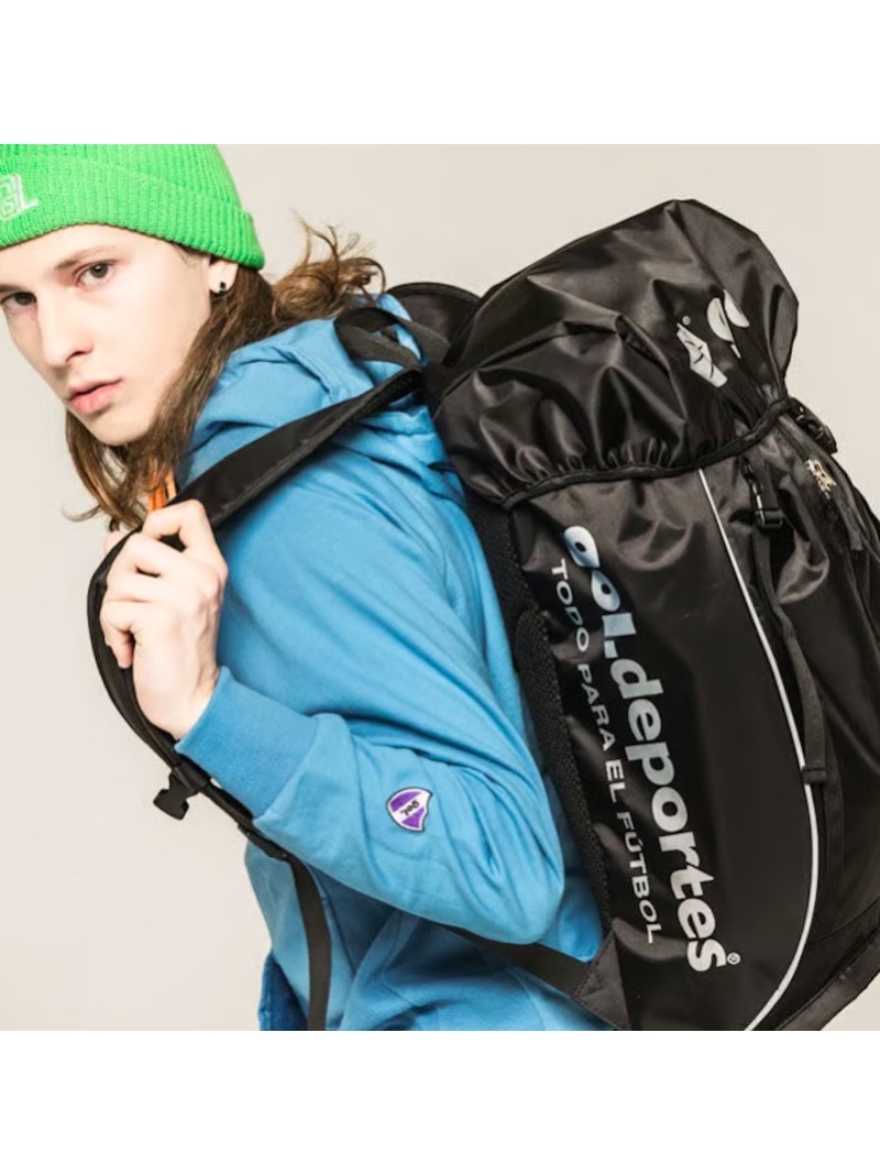 gol. (U)シューズインバックパック BLK F ゴル 御徒面子 背嚢・うしろ側風呂敷き包み 黒いこと【貨物輸送無料】