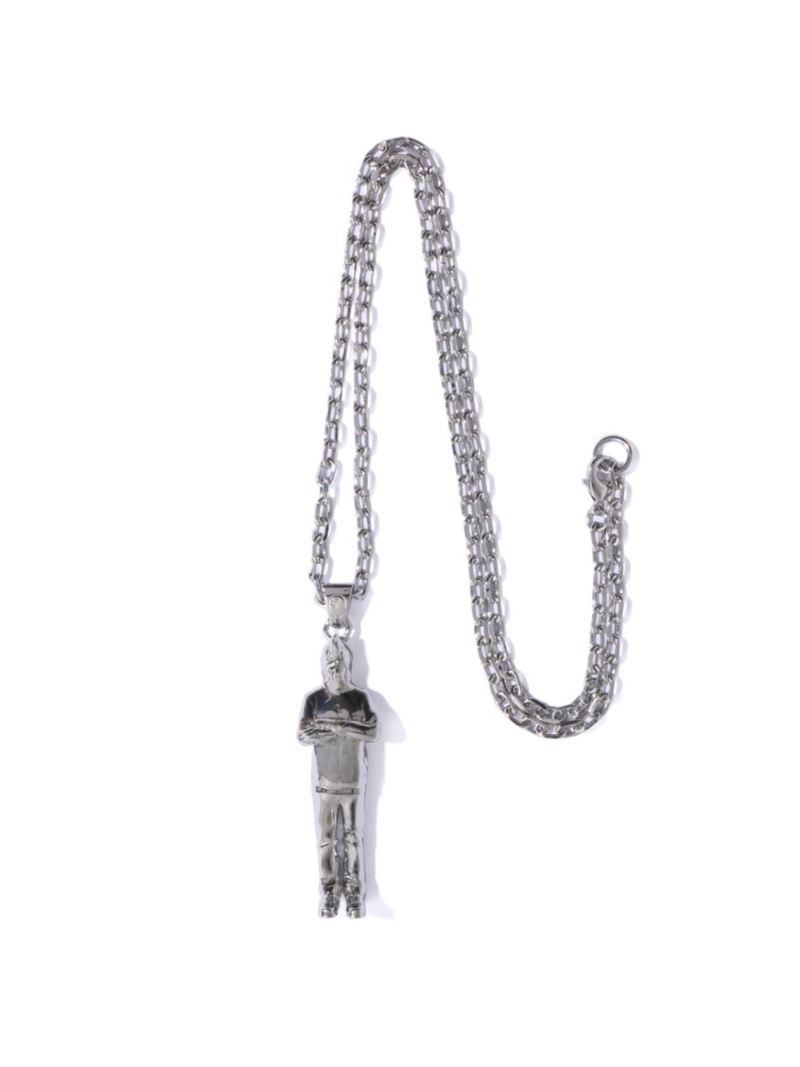 【SALE／30%OFF】A BATHING APE PIRATE STORE SHARK SEIJIN NECKLACE ア ベイシング エイプ パイレーツストア 佩び物・ウォッチ 首飾り しろがね色【RBA_E】【貨物輸送無料】
